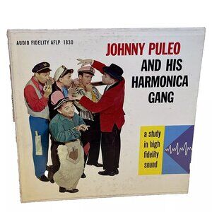 Johnny Puleo And His Harmonica Gang (Vinyl, 1957) Audio Fidelity AFLP 1830 VG+